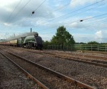 LNER A4 60019 Bittern : Little Bytham : July 2008