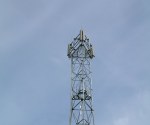 Orange phone mast
